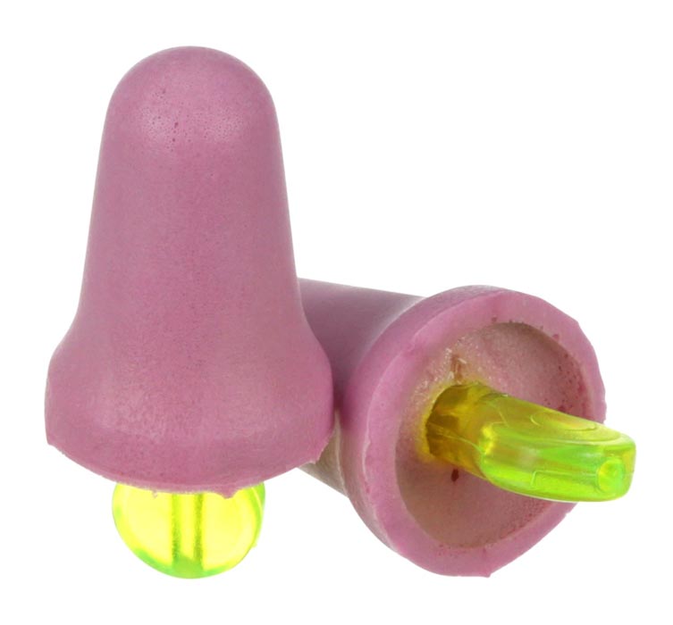 3M No Touch Earplugs P2000 (25 dB) (Class 4) - Box of 100 Pairs