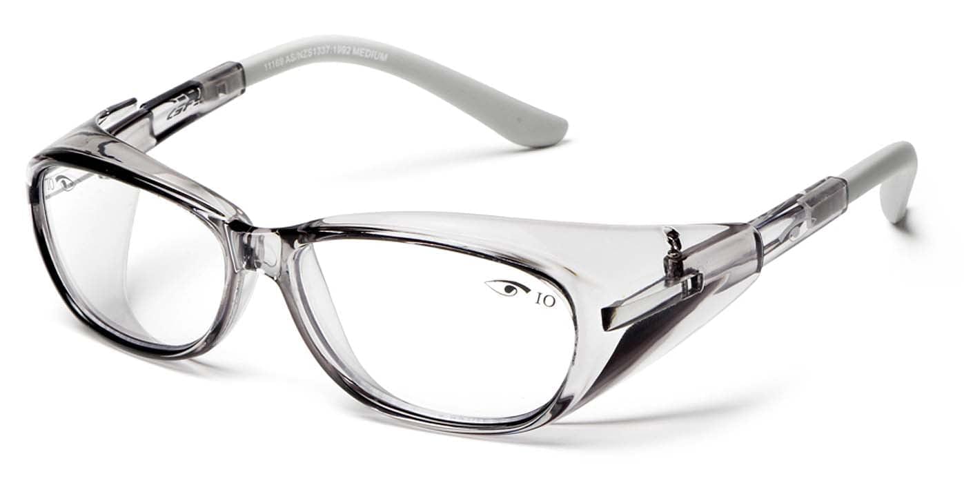 Eyres Blockbusta 605L-CS-DL Large (Prescription Safety Glasses Frame & Lenses Package)