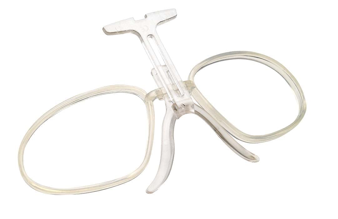 Bolle Atom Prescription Safety Goggles with SBR Foam & Mouth Guard 1652831RX (Top Vent Closed).