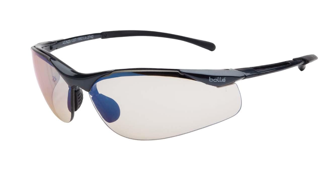 Bolle Contour Sidewinder Safety Glasses 1615504 (Copper Flash ESP Lenses) (Min Qty 10).