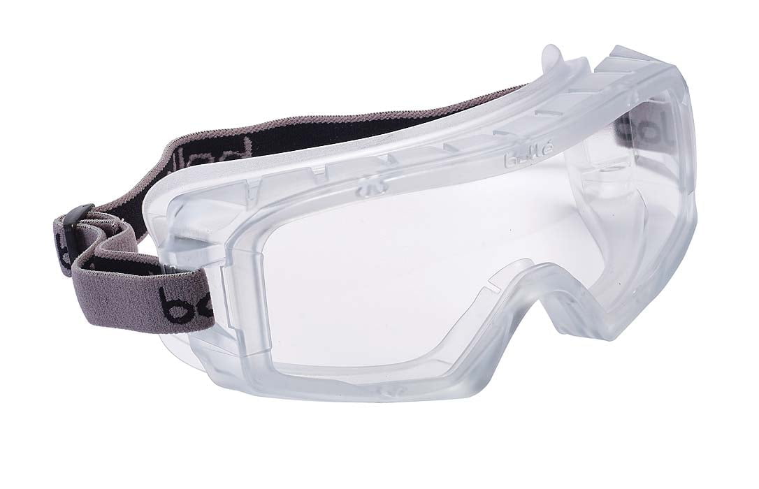 Bolle Coverall 3 Safety Goggles 1687101 (Fully Sealed) (Min Qty 5) (Clear Lens)