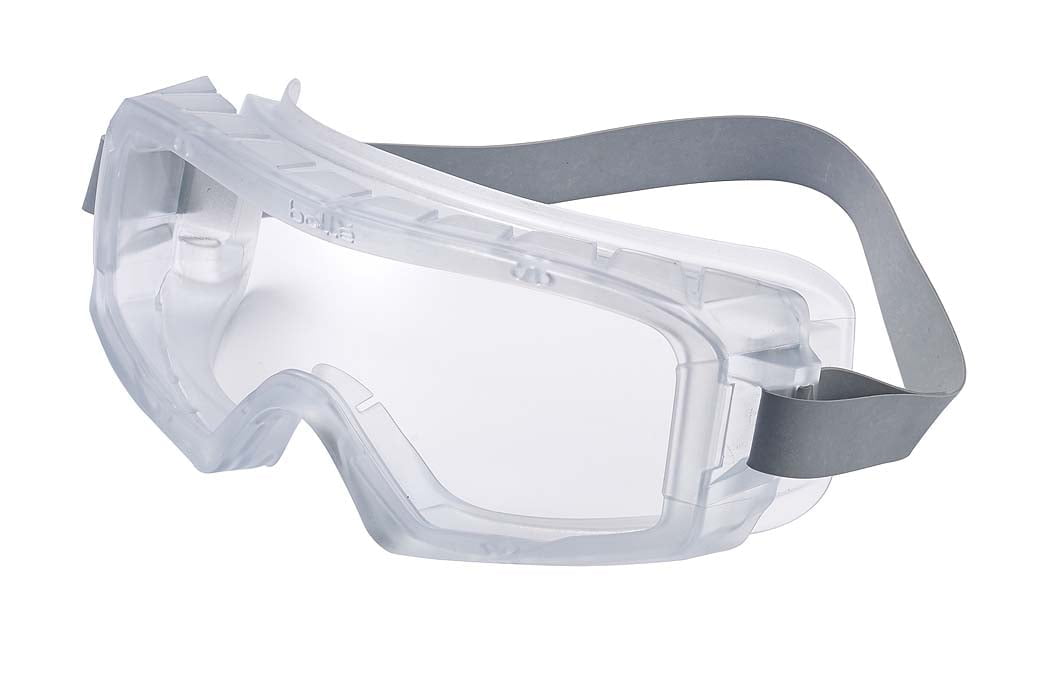 Bolle Coverall Safety Goggles Transluscent PVC COVACLEAN (Vented) (Clear Lens) (Min Qty 5)