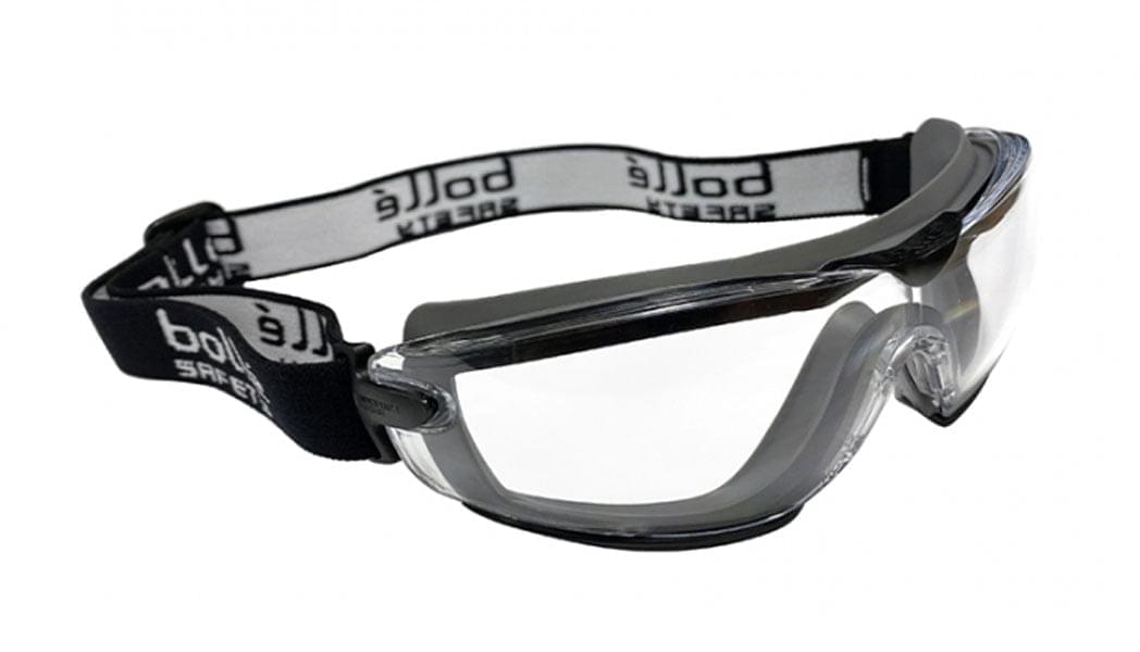 Bolle Cobra TPR Safety Goggles 1667101 (Clear Lens).