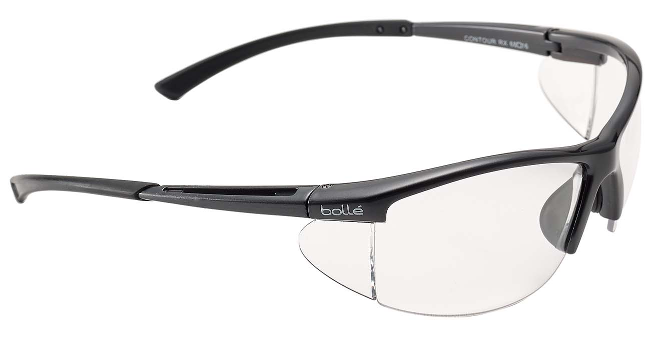 Bolle Contour RX CONTLX10A (Prescription Safety Glasses Frame & Lenses Package)