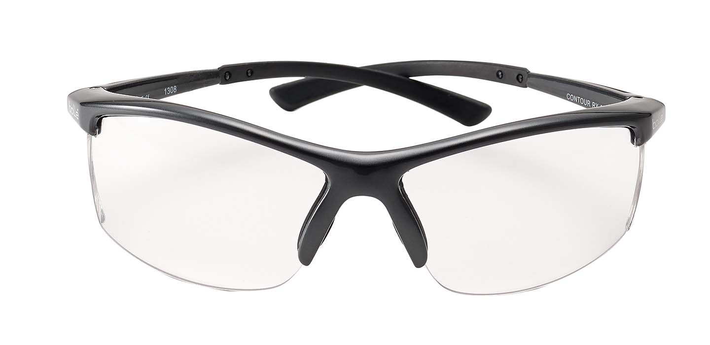 Bundle Bolle Contour RX CONTLX10A (Prescription Safety Glasses Frame & Lenses Package)