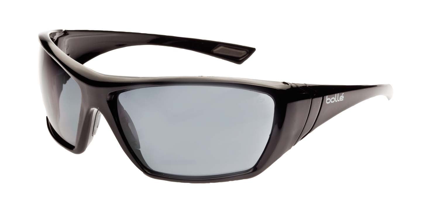 Bolle Hustler Safety Sunglasses 1652602 (Smoke Lenses)