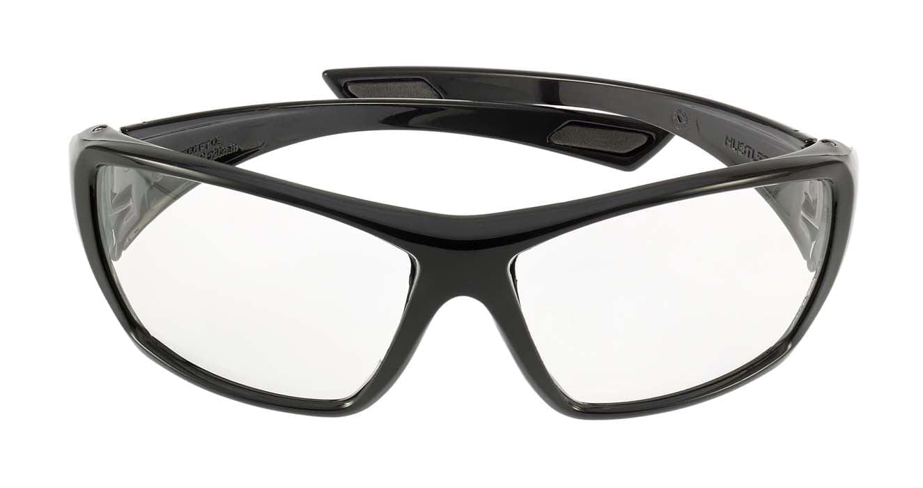 Bolle Hustler Polarised Safety Glasses 1652607 (Grey Green Polarised Lenses).