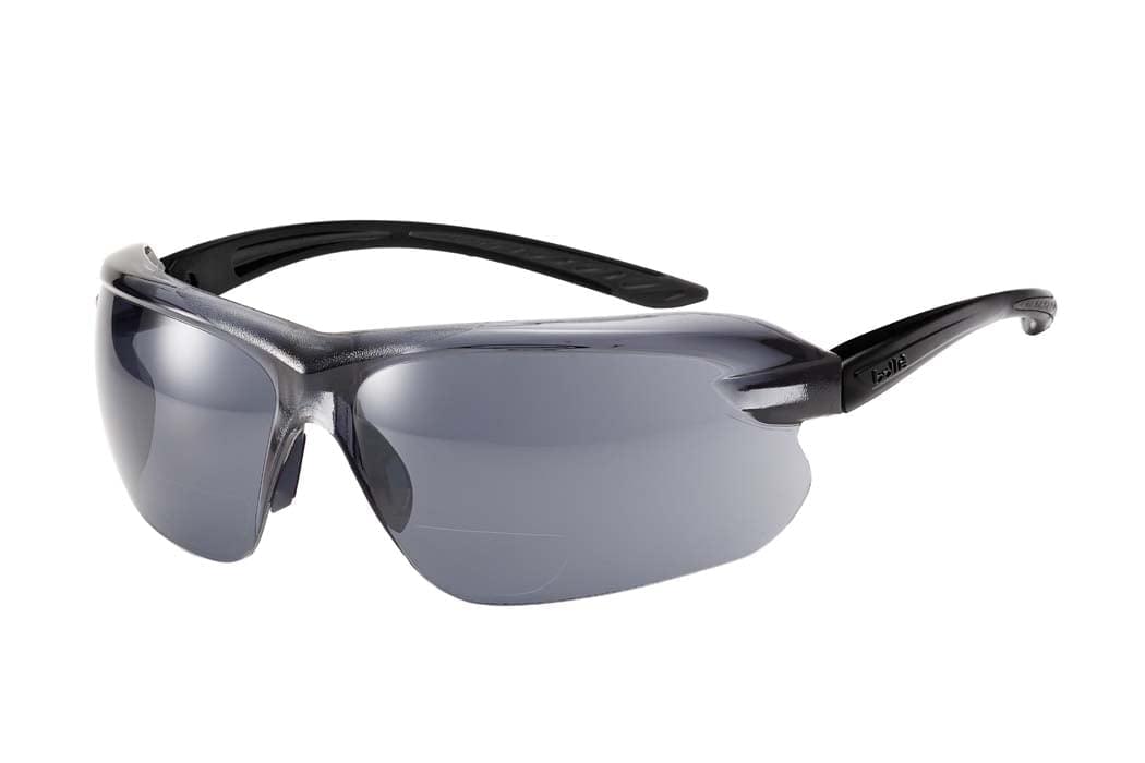 Bolle IRI Diopter Bifocal Safety Glasses - Tinted.
