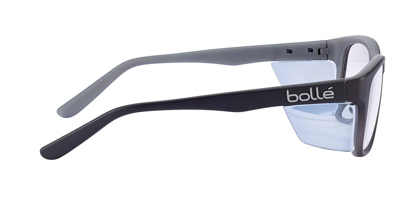 Bolle Kick Black-Grey (Prescription Safety Glasses Frame & Lenses Package)