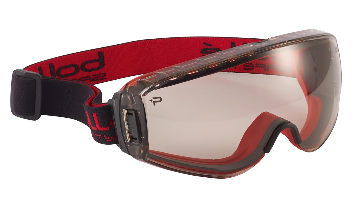 Bolle Pilot 2 Fire Fighting Goggles PILOFCSP (Fully Sealed) (Copper CSP Lenses)