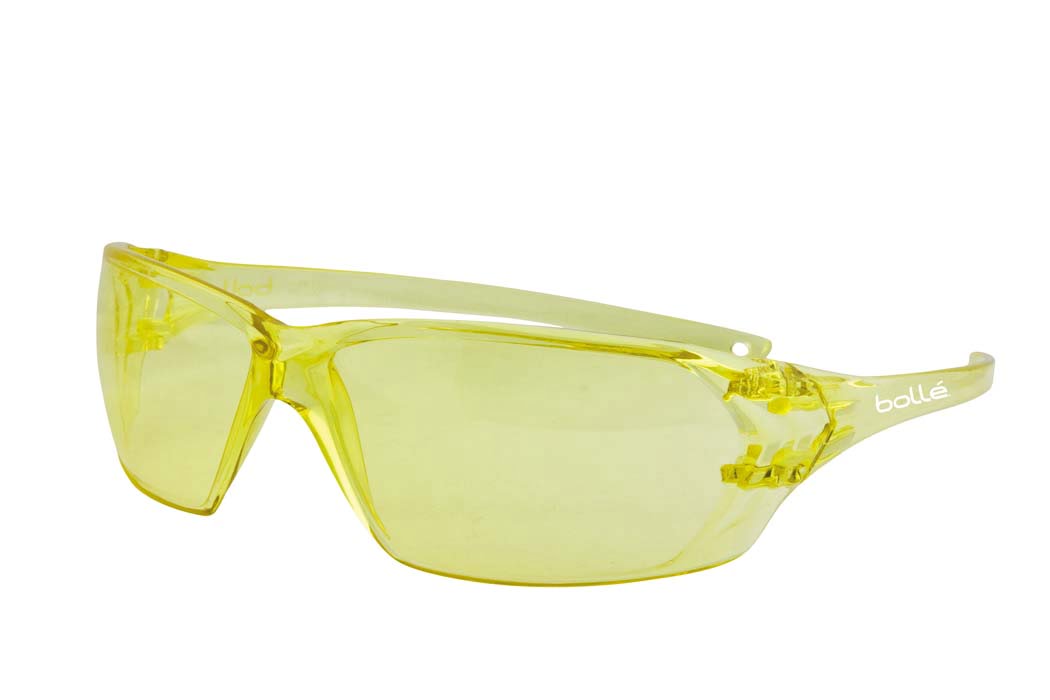 Bolle Prism Safety Glasses 1614406 (Amber Lenses) (Min Qty 10)