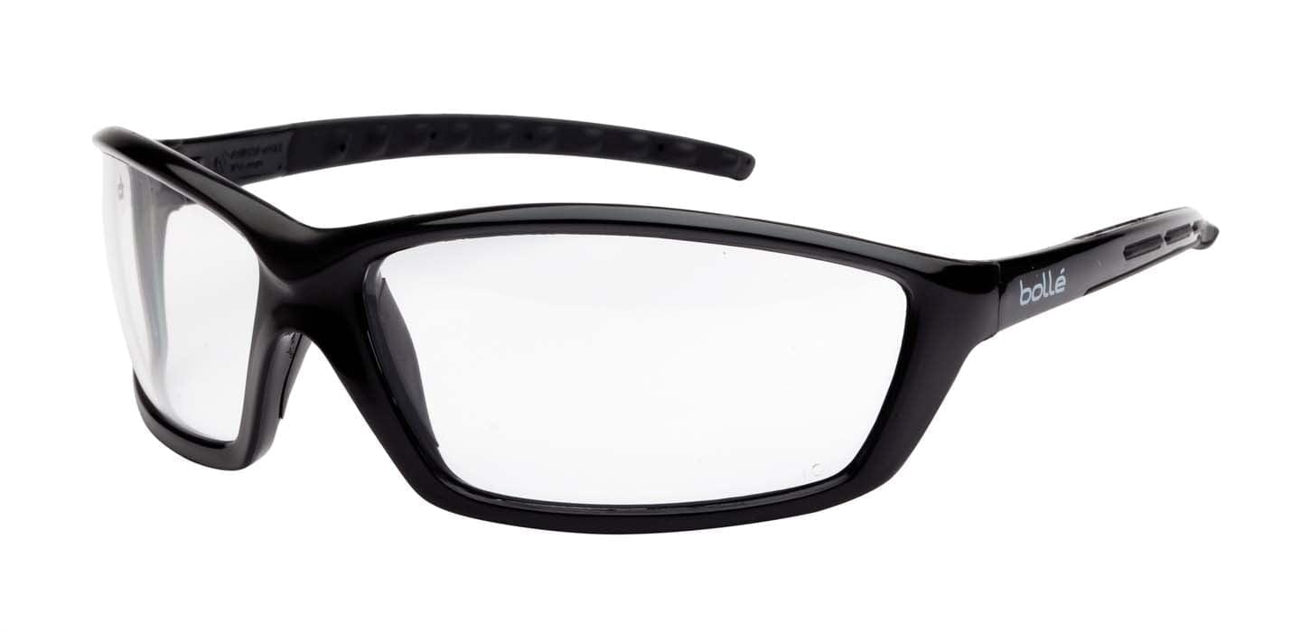 Bolle Prowler Safety Glasses 1626401 (Clear Lenses) (Min Qty 10).