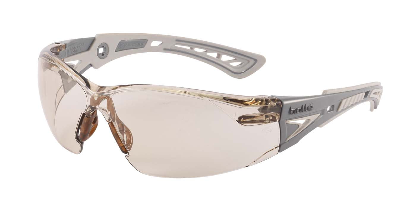 Bolle Rush Plus Safety Glasses RUSHPCSP (Copper CSP Lenses)