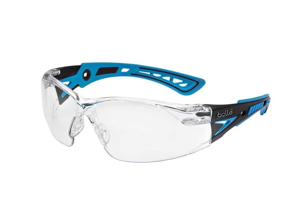 Bolle Rush Plus Small Safety Glasses 1672301 (Clear Lenses).