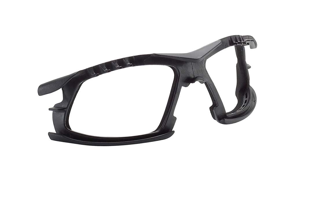 Bolle Rush Seal Safety Glasses with Foam Gasket and Strap 1652302PS (Positive Seal) (Smoke Lenses).