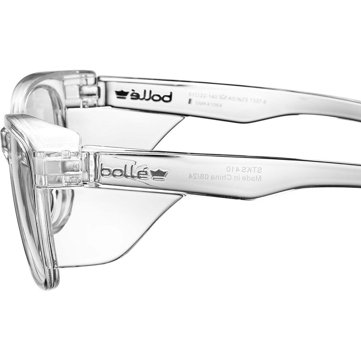 Bolle STKS 410RX STK41X12 (Prescription Safety Glasses Frame & Lenses Package)