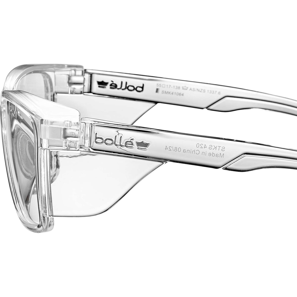 Bolle STKS 420RX STK42X12A (Prescription Safety Glasses Frame & Lenses Package)
