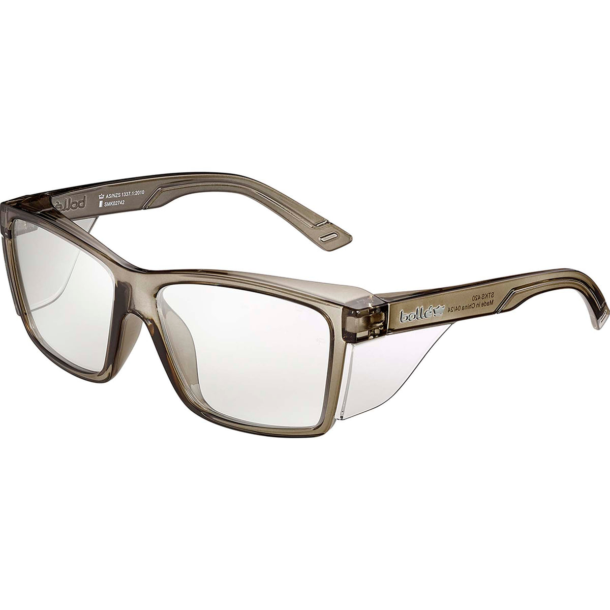 Bolle STKS 420RX STK42X14A (Prescription Safety Glasses Frame & Lenses Package)