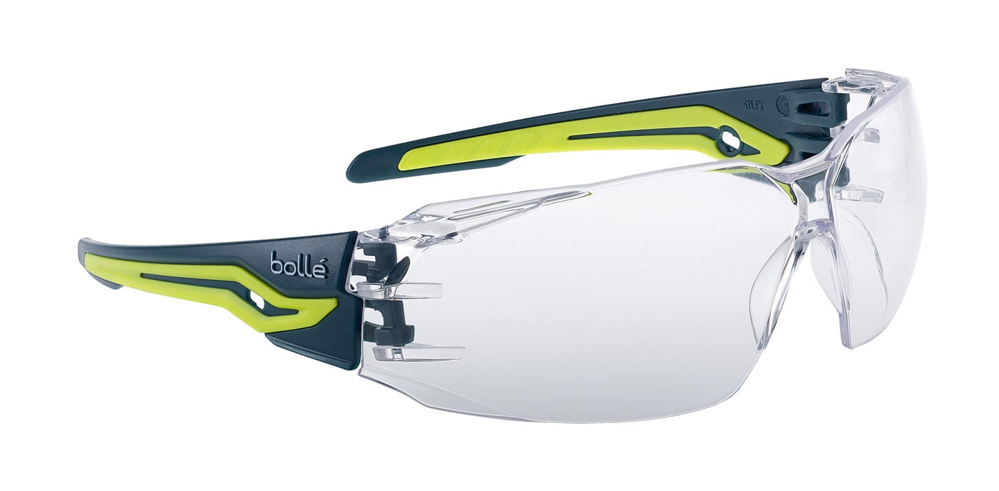 Bolle Silex Plus Safety Glasses SILEXPPSI (Clear Lenses)