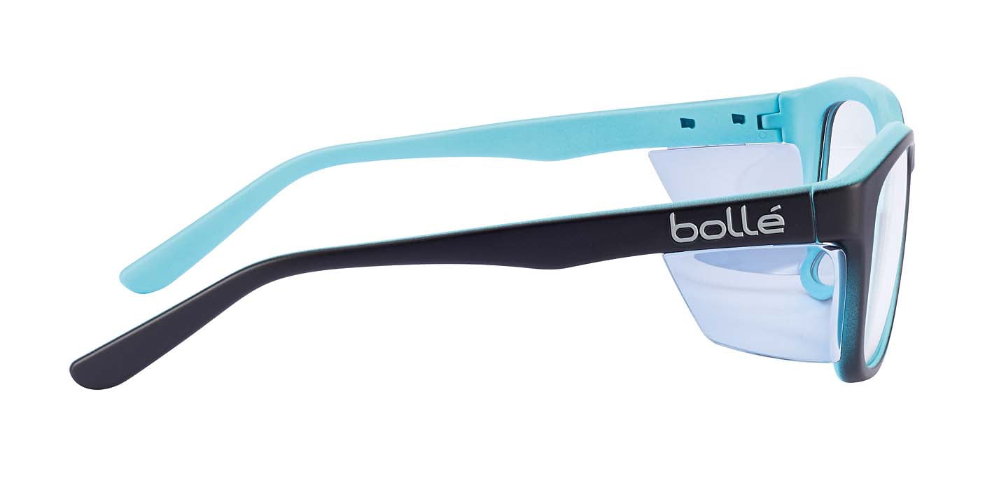 Bolle Spicy Black-Blue (Prescription Safety Glasses Frame & Lenses Package)