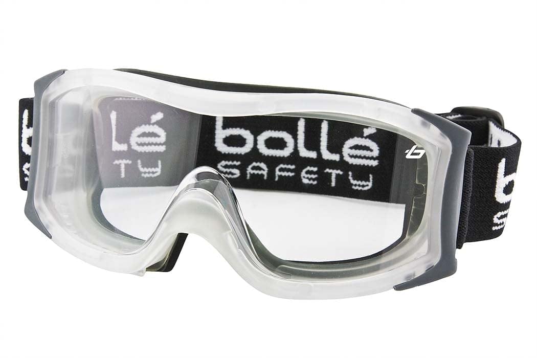 Bolle Vapour Safety Goggles 1650401 (Clear Lenses) (Bottom Vented).