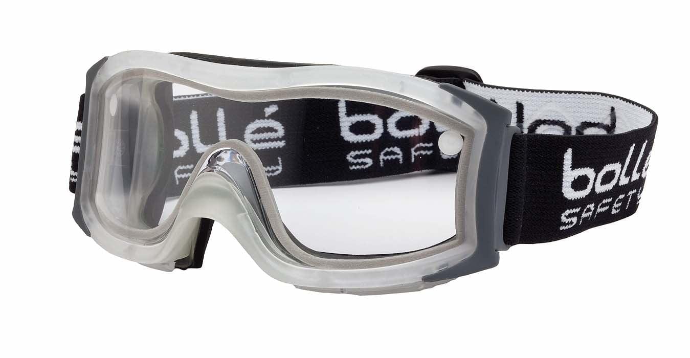 Bolle Vapour Duo Safety Goggles 1650410 (Bottom Vented) (Clear Lens) (Min Qty 10).