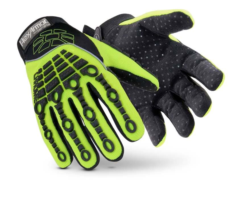 HexArmor Chrome Series Safety Gloves 4026 (Cut Level F).