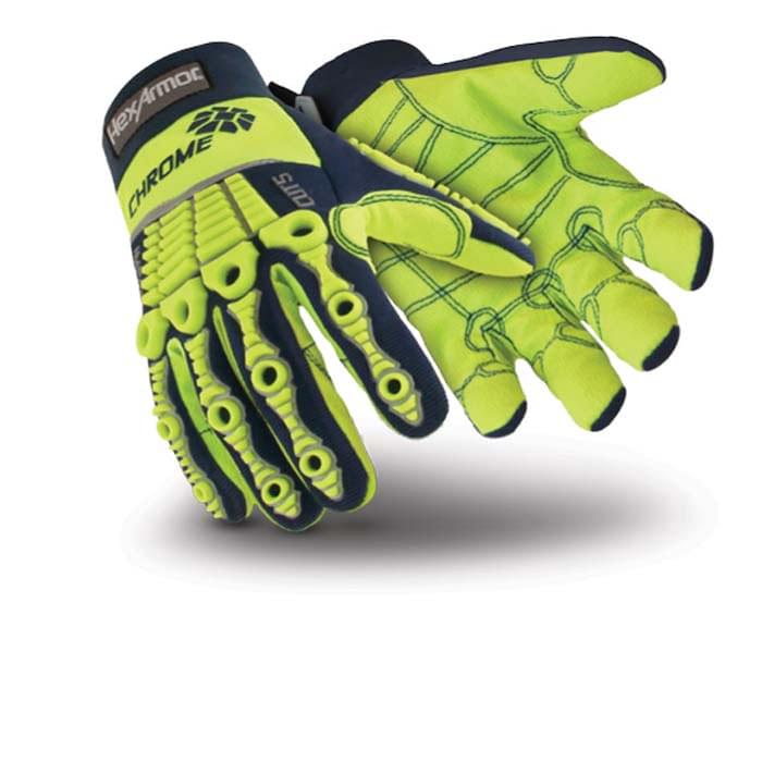HexArmor Chrome Series Safety Gloves 4027 (Cut Level F).