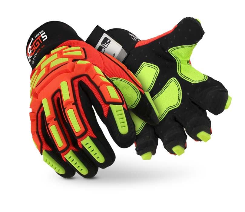 HexArmor Gator Grip GGT5 Safety Gloves 4021X (Cut Level F).