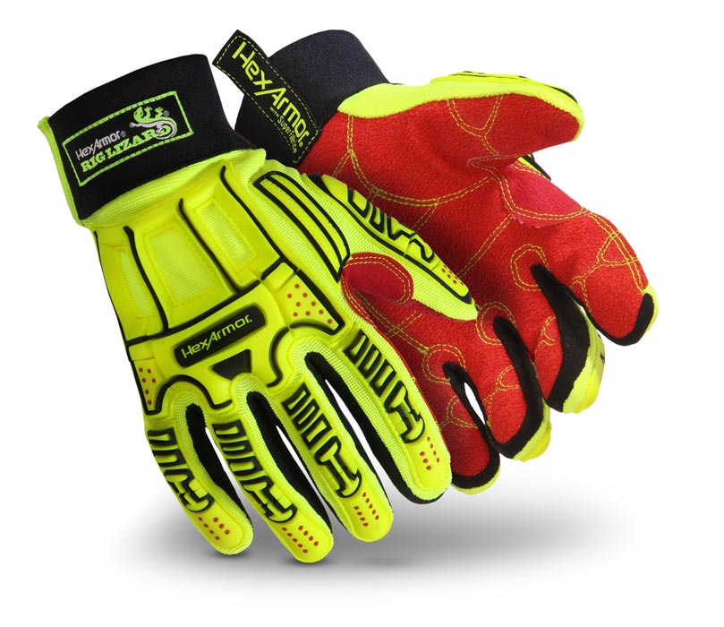 HexArmor Rig Lizard Safety Gloves 2025X (Cut Level F)