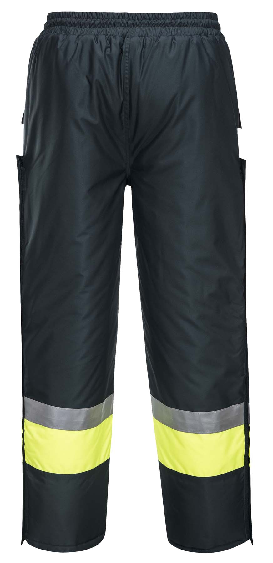Huski Unisex Freezer Pants K8047 (Forest Green/Yellow)