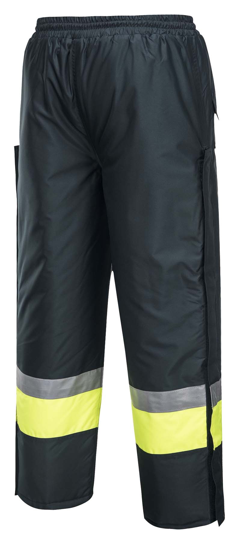 Huski Unisex Freezer Pants K8047 (Forest Green/Yellow)