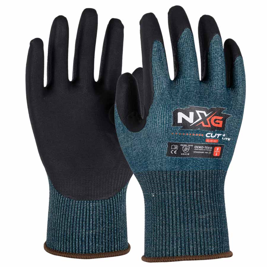 NXG Cut B Lite Cut Resistant Safety Gloves C-8130 (Cut Level B) (Min Qty 12)