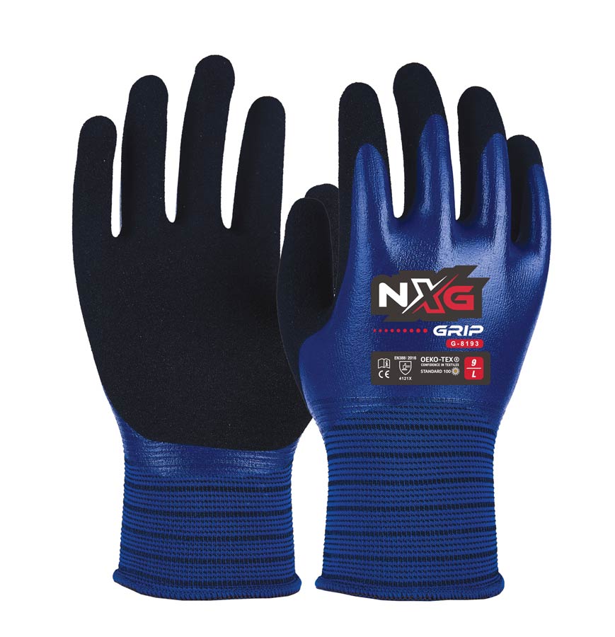 NXG Grip FC Safety Gloves G-8193 (Min Qty 12)