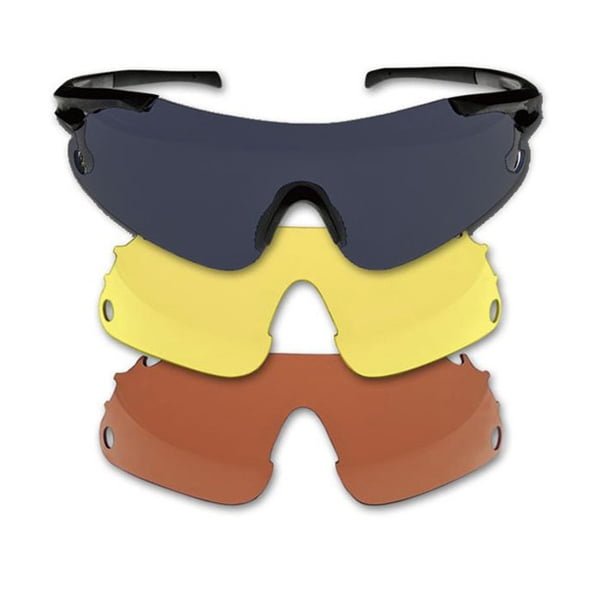 Beretta Trident Shooting Glasses - 3 Lens Kit