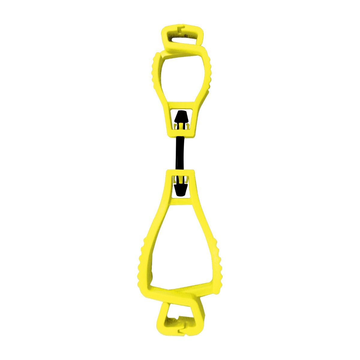 On Site Safety Interlock Glove Clip ILNY (Neon Yellow)