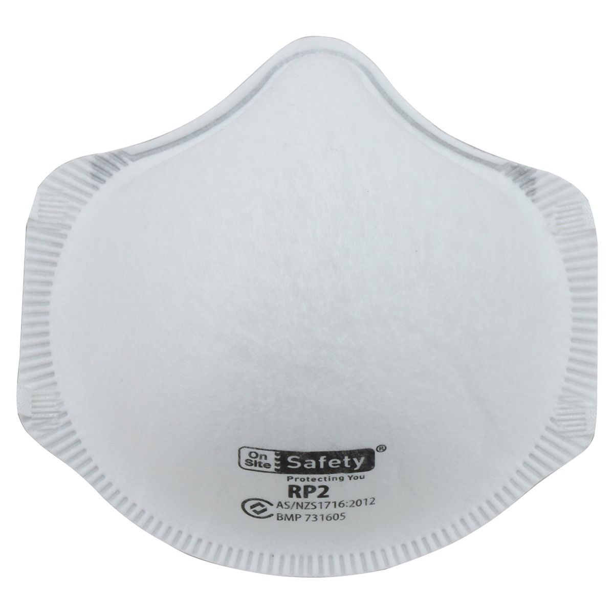 On Site Safety P2 Moulded Disposable Respirator Mask RP2 - Box of 20