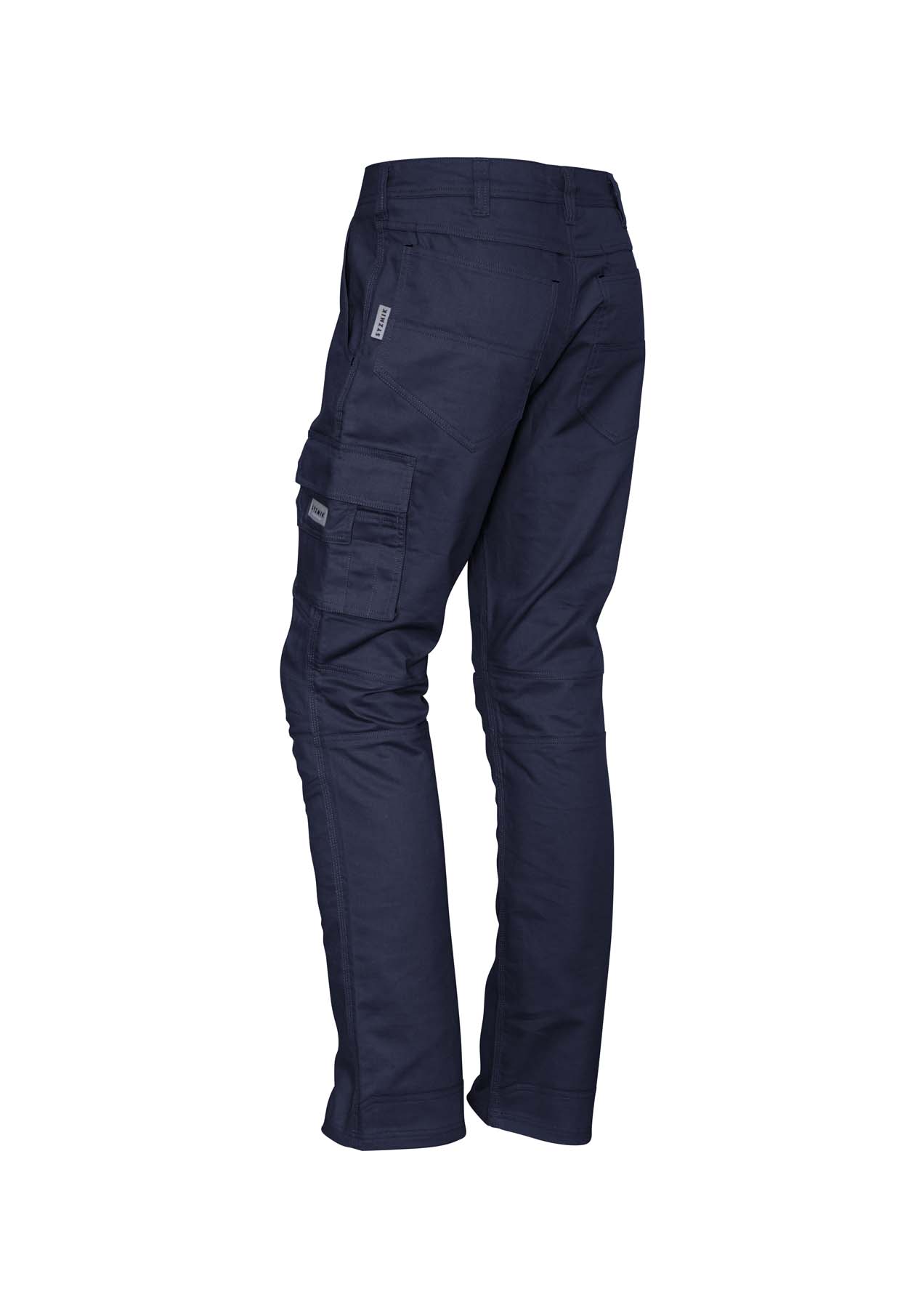 Syzmik Men's Rugged Cooling Cargo Work Pants ZP504 (240 gsm Cotton Ripstop) (Navy)