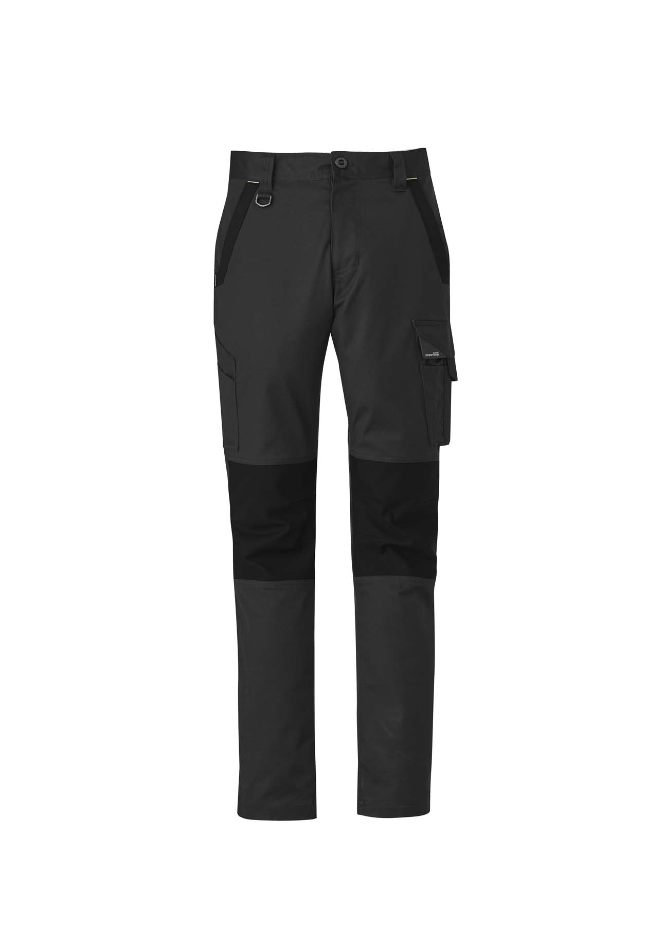 Syzmik Streetworx Men's Tough Work Pants ZP550 (265 gsm Cotton / Polyester) (Charcoal)