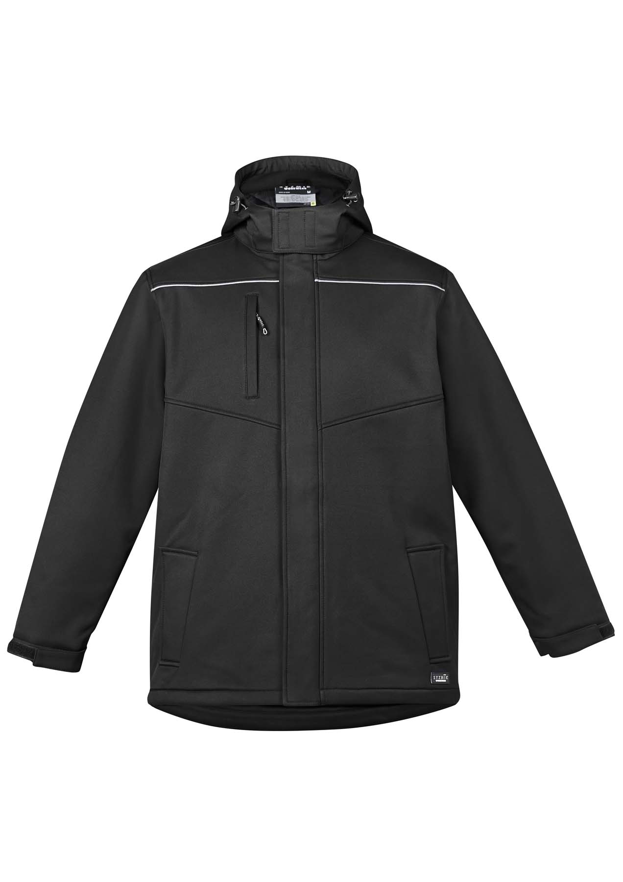 Syzmik Unisex Antarctic Work Softshell Jacket ZJ253 (Black)