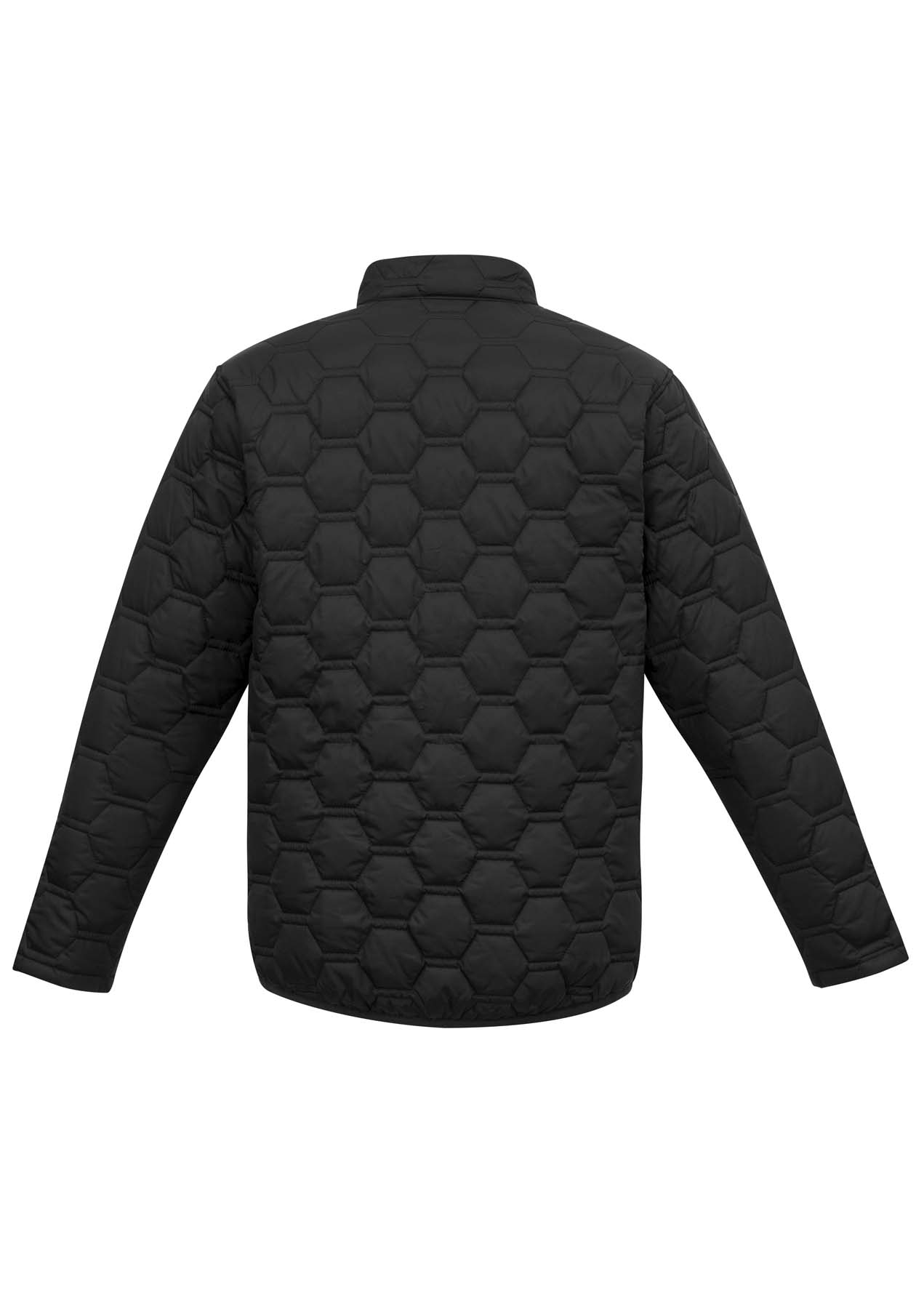Syzmik Unisex Hexagonal Work Puffer Jacket ZJ420 (Black)