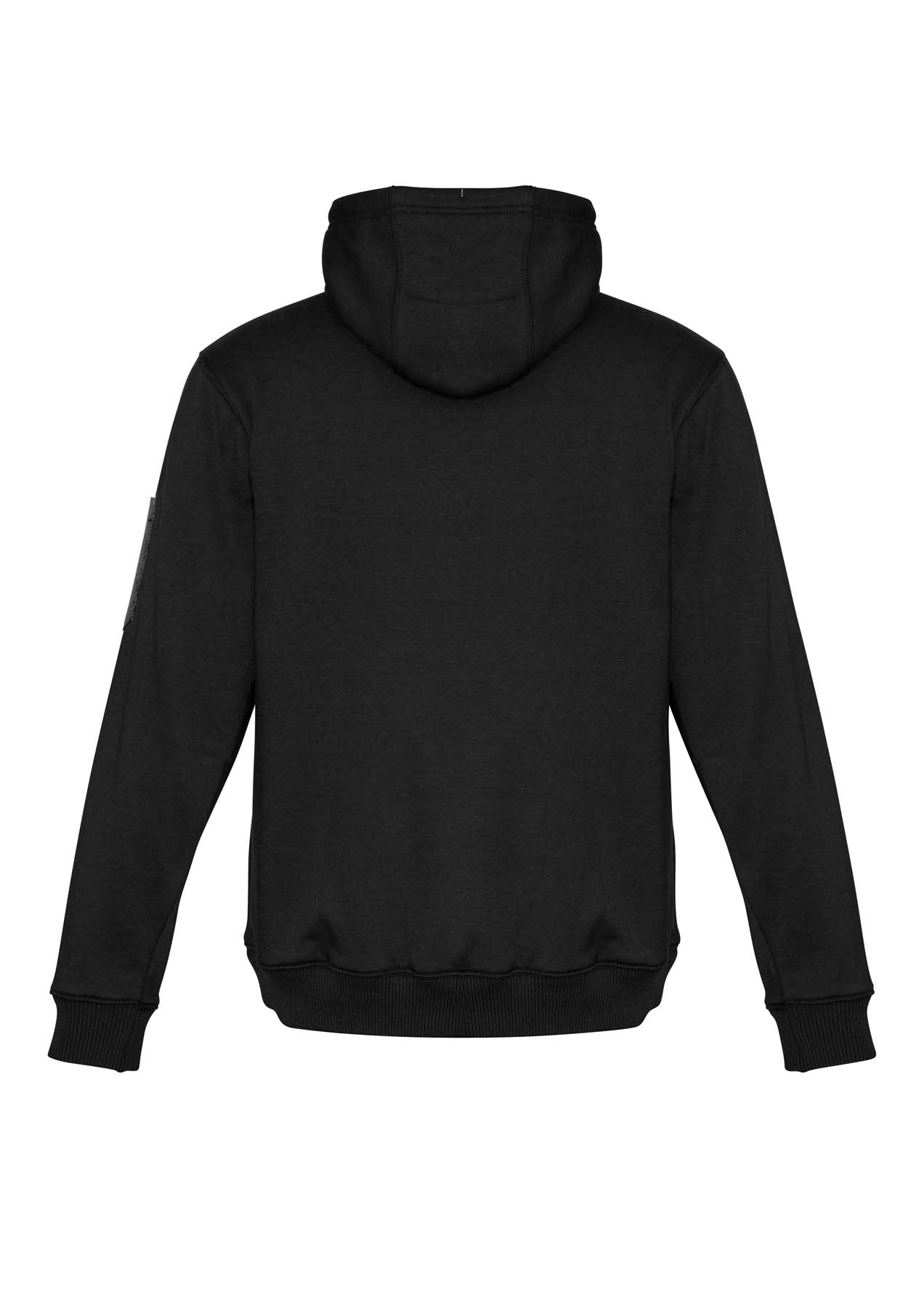 Syzmik Unisex Multi Pocket Work Hoodie ZT467 (320 gsm Cotton / Polyester) (Black/Charcoal)