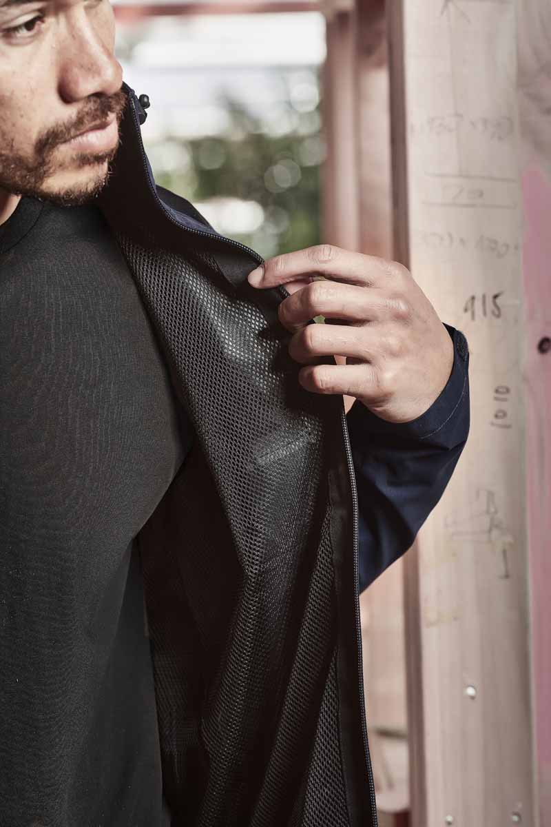 Syzmik Unisex Streetworx Stretch Waterproof Work Jacket ZJ310 (Charcoal/Black)