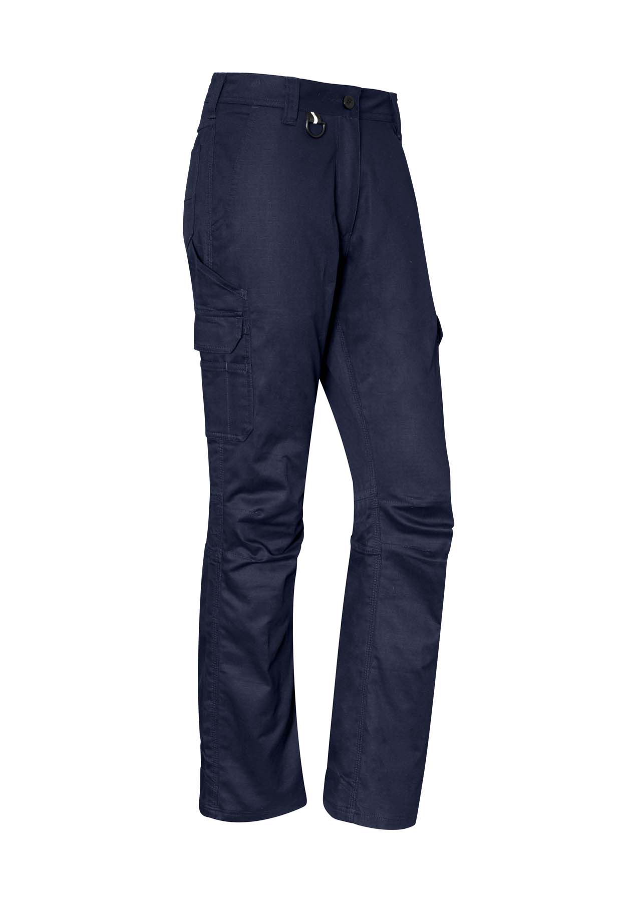 Syzmik Women's Rugged Cooling Cargo Work Pants ZP704 (240 gsm Cotton Ripstop) (Navy)