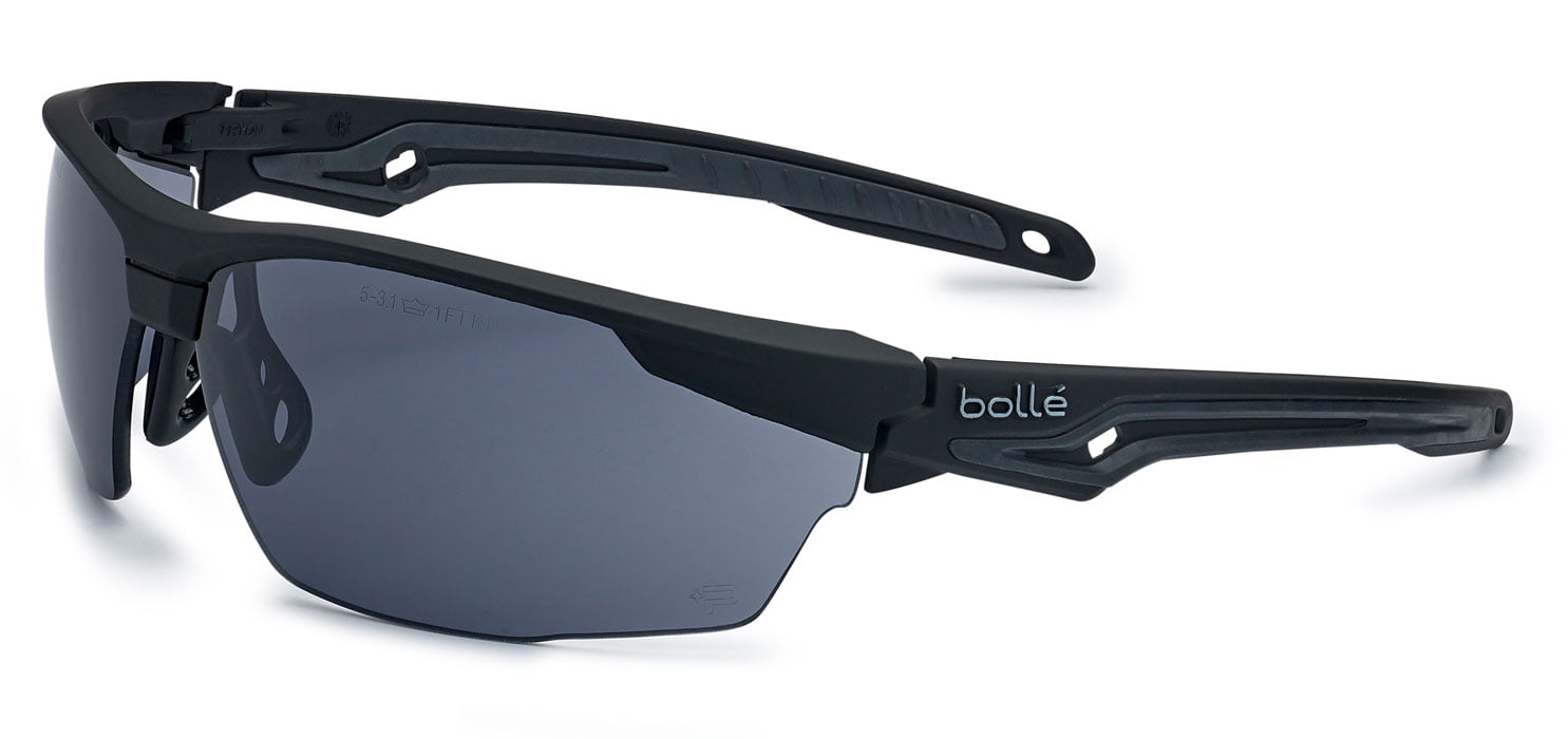 Bolle Safety Standard Issue (BSSI) Tryon Tactical Safety Glasses PSSTRYO443B (Smoke Lenses)