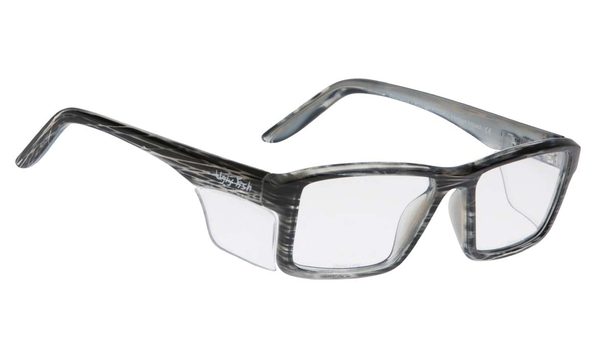 Bundle Ugly Fish Whirlwind Grey (Prescription Safety Glasses Frame & Lenses Package)