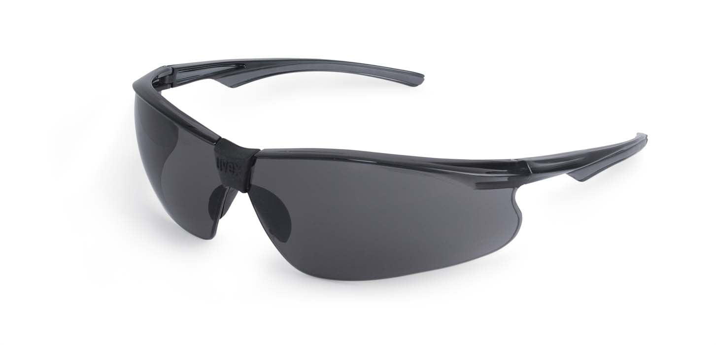 uvex Predator Safety Glasses uvex-PD485 (Grey Lenses) (Anti-Fog Coating) (Min Qty 5)