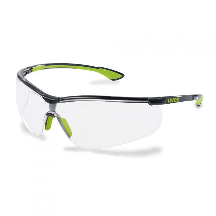 uvex Sportstyle Safety Glasses 9193-425 (Clear Lenses) (Two Sided Anti-Fog Coating) (Min Qty 10)