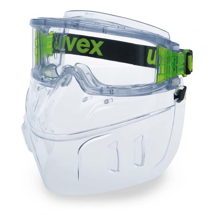 uvex Ultrashield Safety Goggles - Flip Up Lower Face Guard Only - 9301-393F