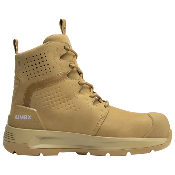 uvex 3 x-flow Work Boots 65418 65410 (Tan)